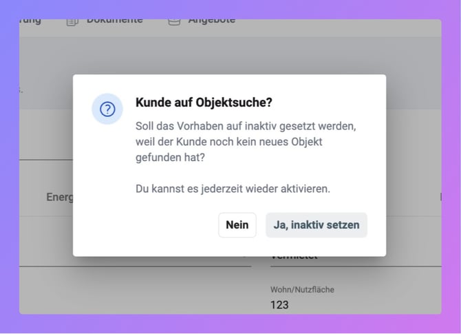 Objekt-Aufsicht